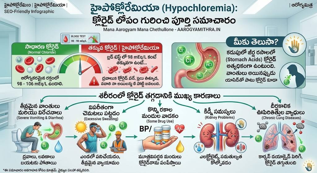 hypochloremia reasons