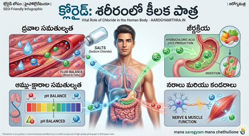 vital role of chloride in the human body